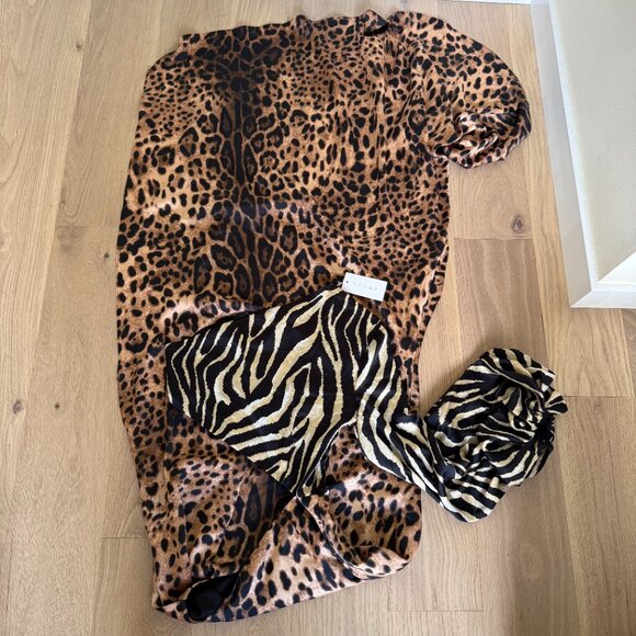 animal print maxi dress - YAURA - Picture 9 of 9